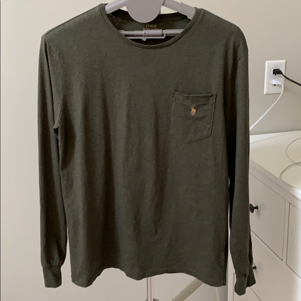 Men’s Classic Fit Jersey Long-Sleeve T-Shirt -Sz M